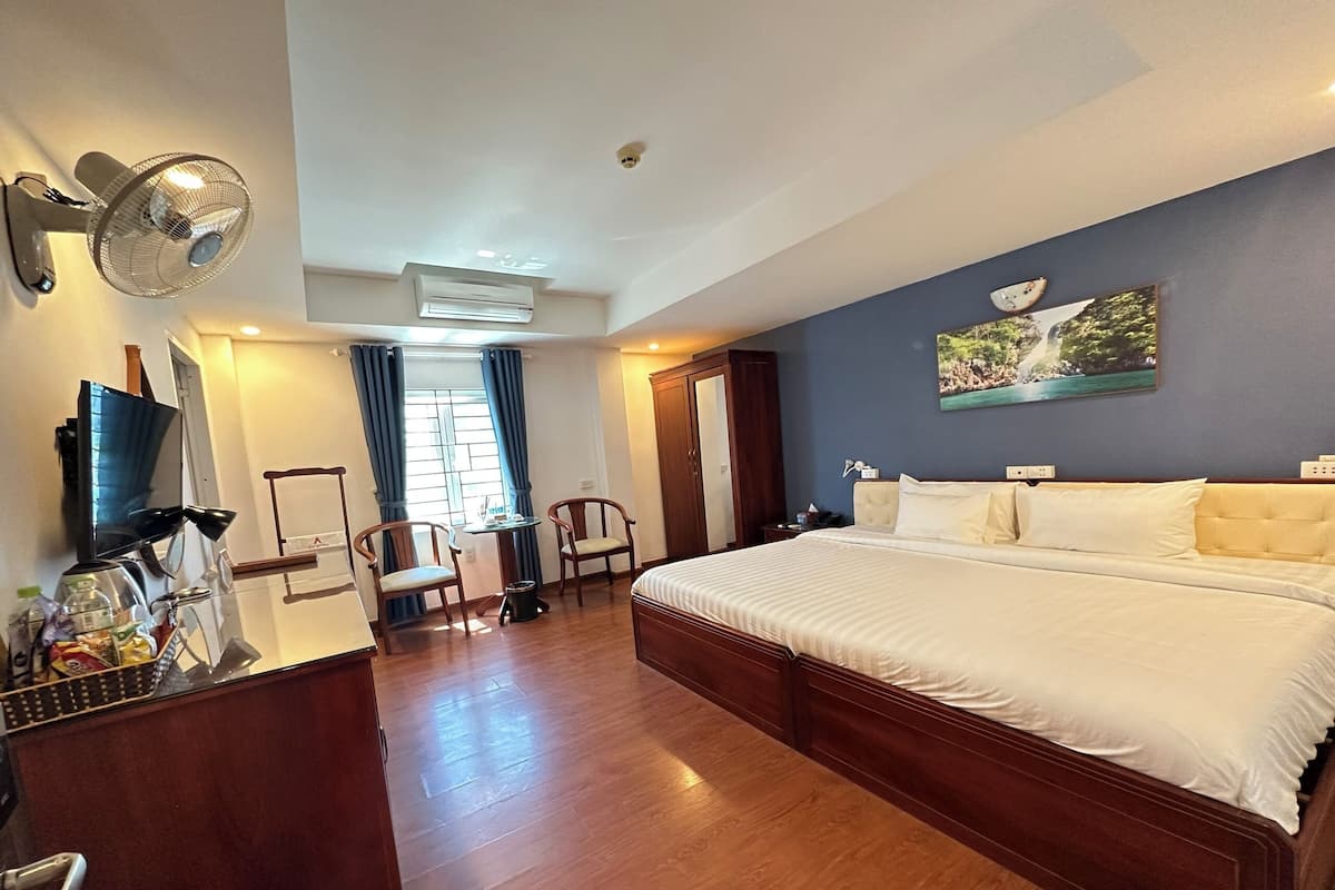 Deluxe Double Room | Minibar, in-room safe, iron/ironing board, free WiFi