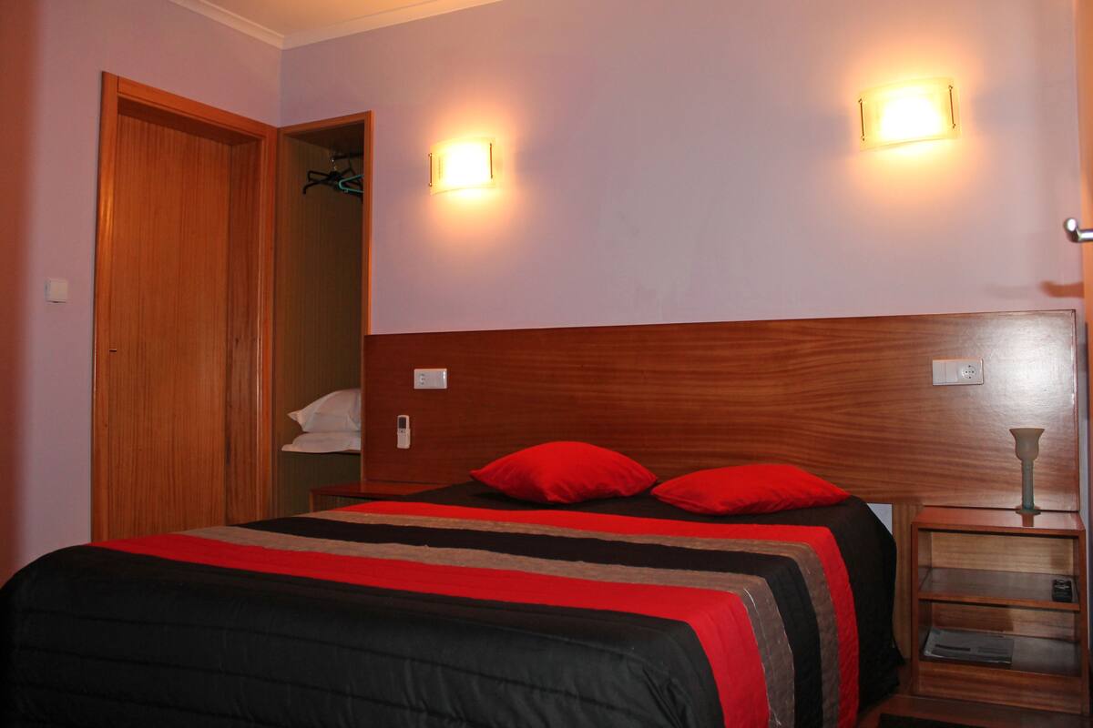 Budget Double Room | Blackout drapes, soundproofing, free WiFi