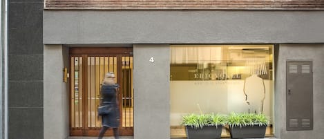 Fachada de la propiedad