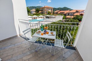 Standard Double Room, Pool View | Balcony