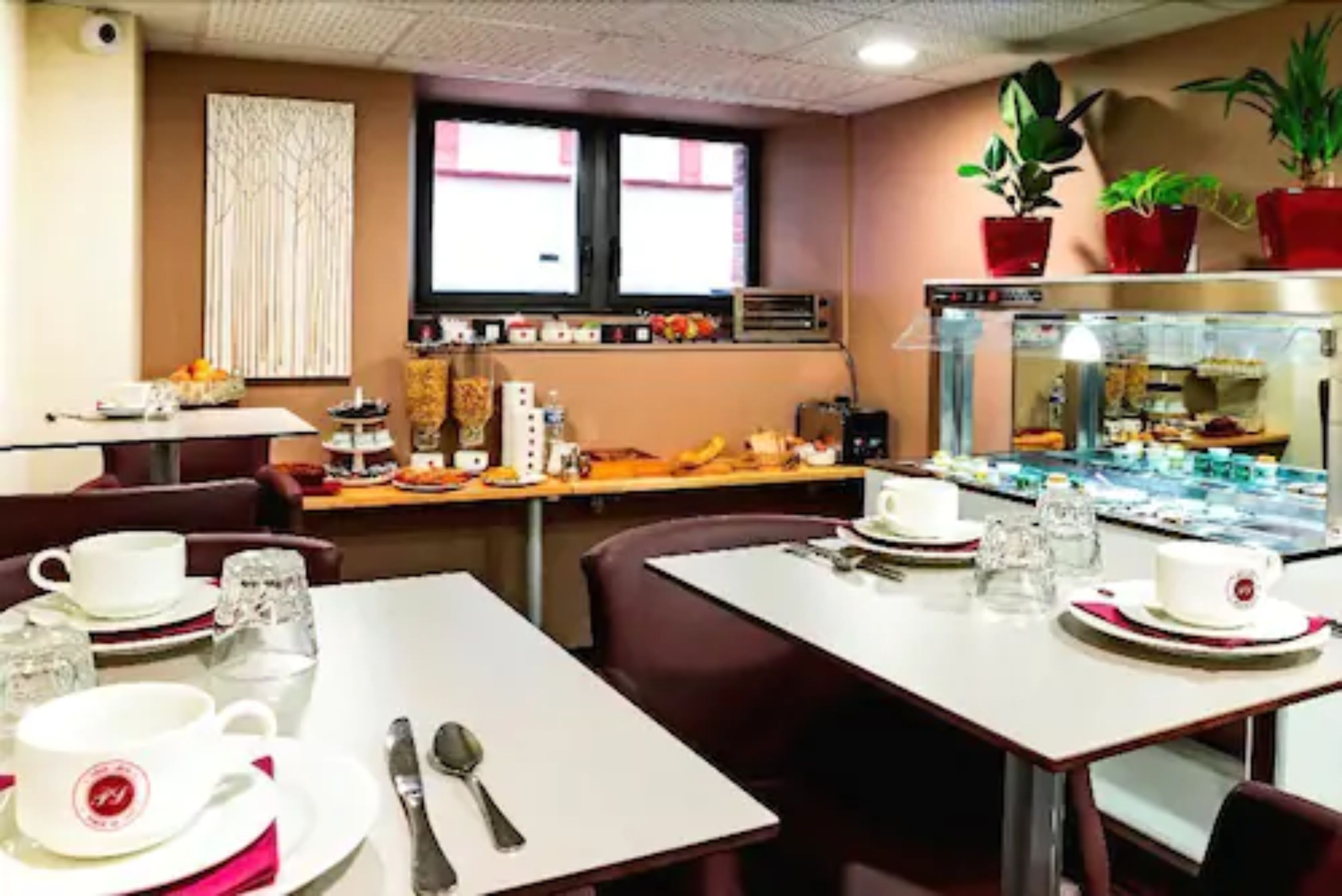 daily buffet breakfast (eur 10.00 per person)