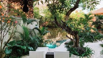 Family Studio Suite, 1 Bedroom | Garden view