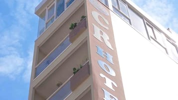 Fassade der Unterkunft
