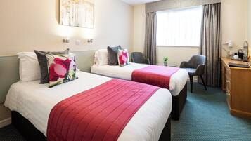 Double or Twin Room | Iron/ironing board, travel crib, free WiFi, bed sheets