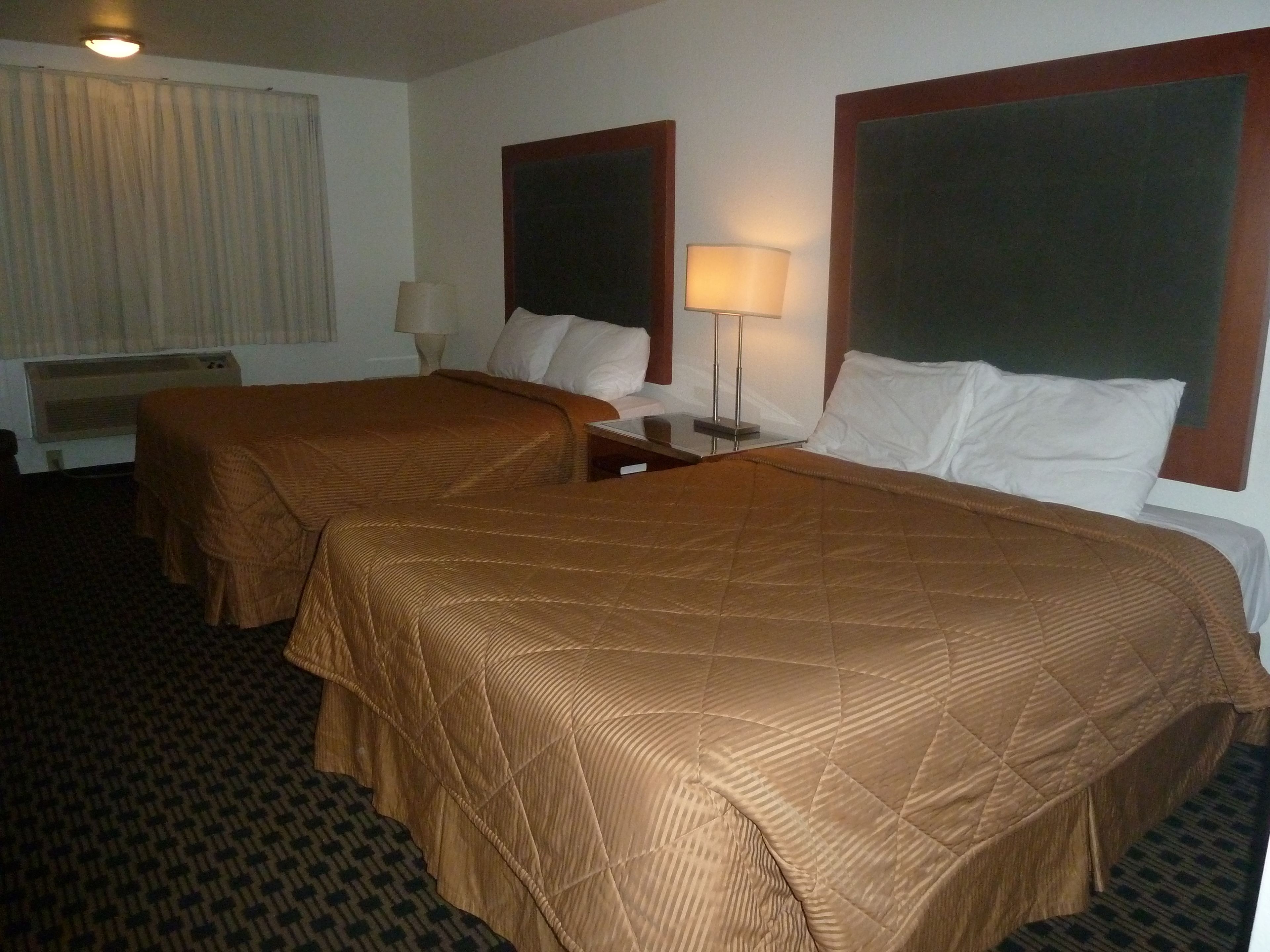 Desk, blackout curtains, iron/ironing board (on request), free WiFi