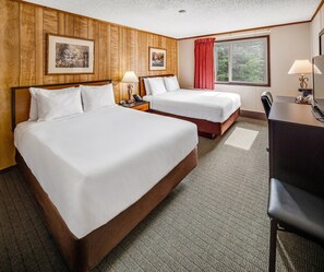 Room, 2 Queen Beds, Non Smoking | Desk, blackout drapes, WiFi (free), bed sheets - Denali Park Hotel (Healy)