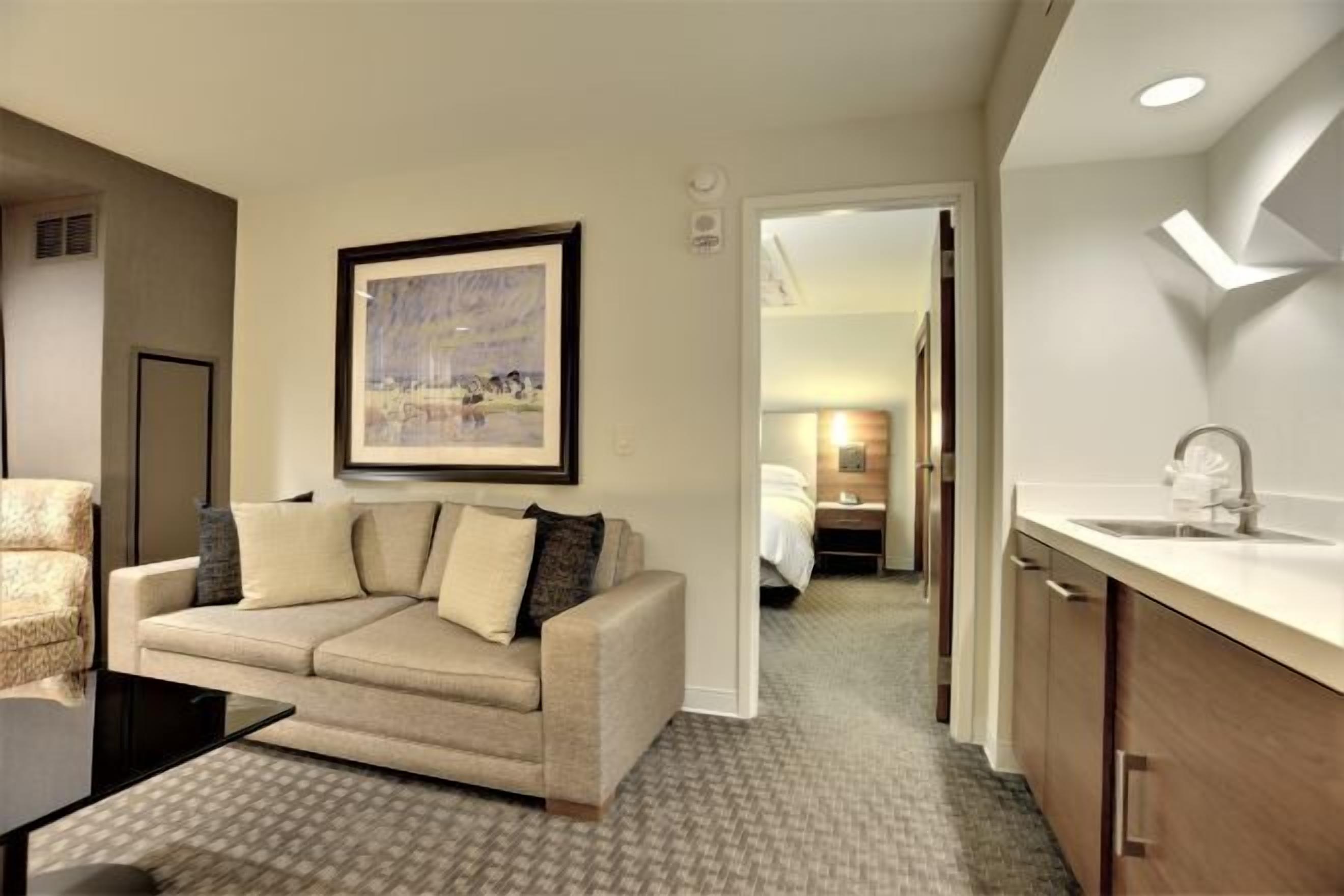 Living area | 42-inch LCD TV with premium channels, Smart TV, pay movies