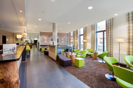 Sala de estar en el lobby