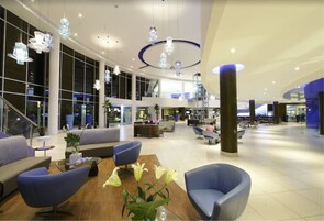 Sala de estar en el lobby