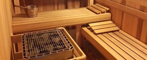 Un sauna, baño turco, baño turco/hammam, tratamientos corporales