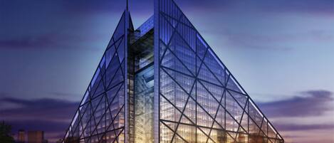 Front of property - evening/night