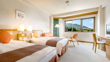 Twin Room, Non Smoking ( 2 Person) | In-room safe, blackout drapes, free WiFi, bed sheets