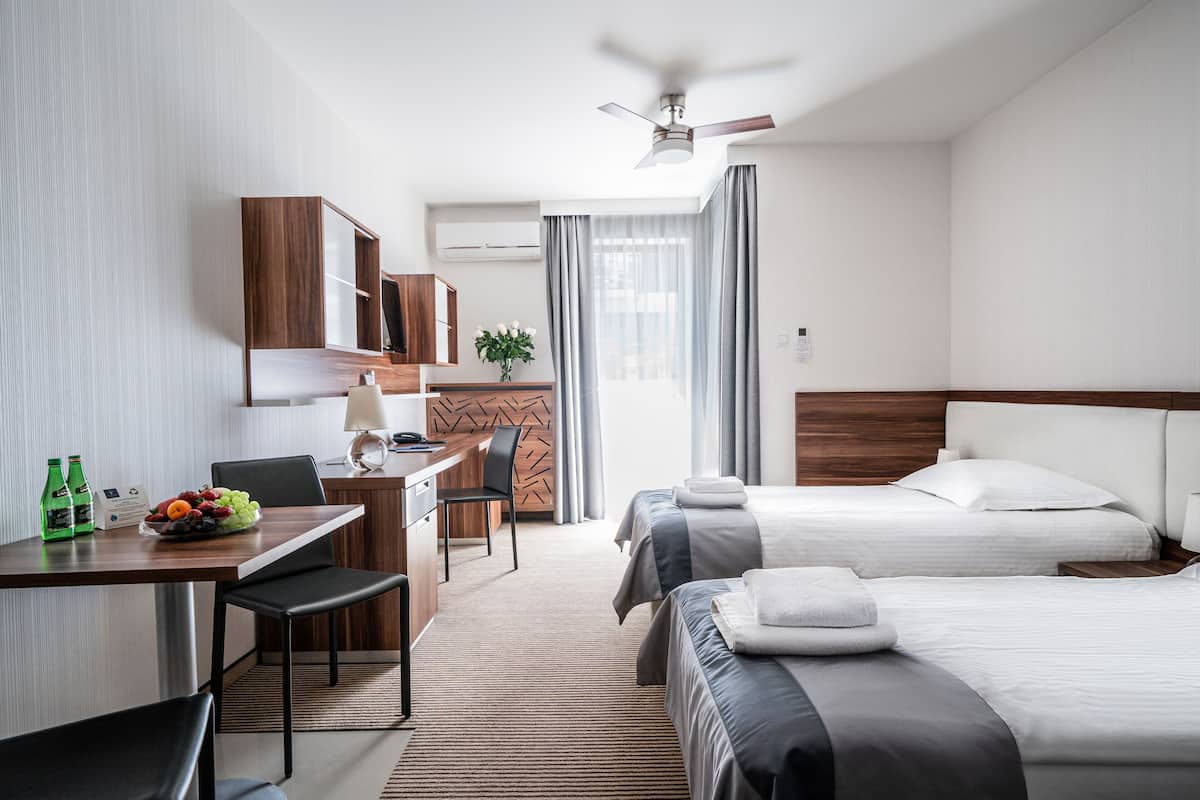 Classic Apartment, Balcony | 1 bedroom, premium bedding, in-room safe, desk
