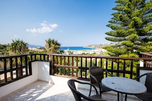 Superior Quadruple Room, Balcony, Sea View | Balcony