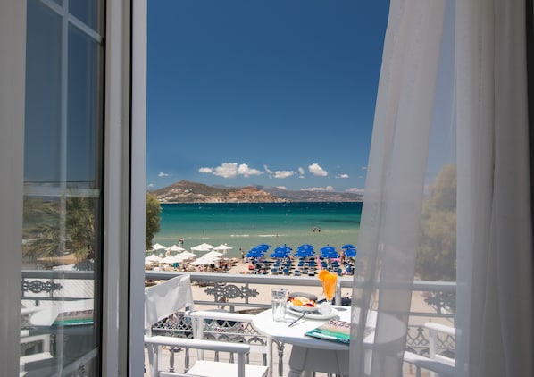 Dobbeltrom – standard, sjøutsikt | Balkong