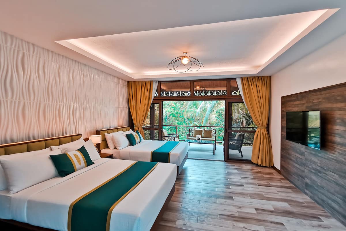 premier room, hill view | 1 bedroom, premium bedding, down duvets, select comfort beds