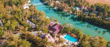 Fassade der Unterkunft