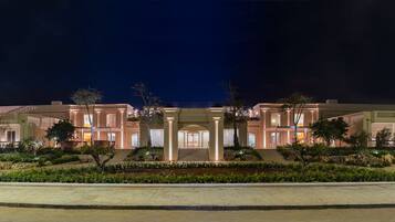 Front of property - evening/night