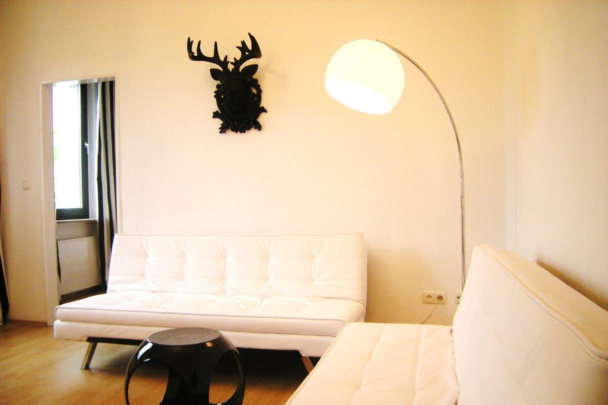 Classic Apartment, Kitchen | Living room