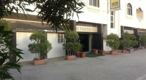 Façade de l’hébergement