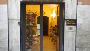 Ingresso della struttura