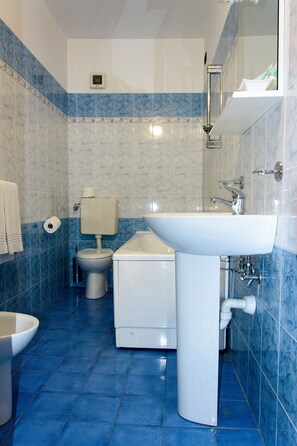 Bidet, serviettes fournies