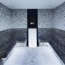 Salas de tratamiento para parejas, sauna y baño de vapor
