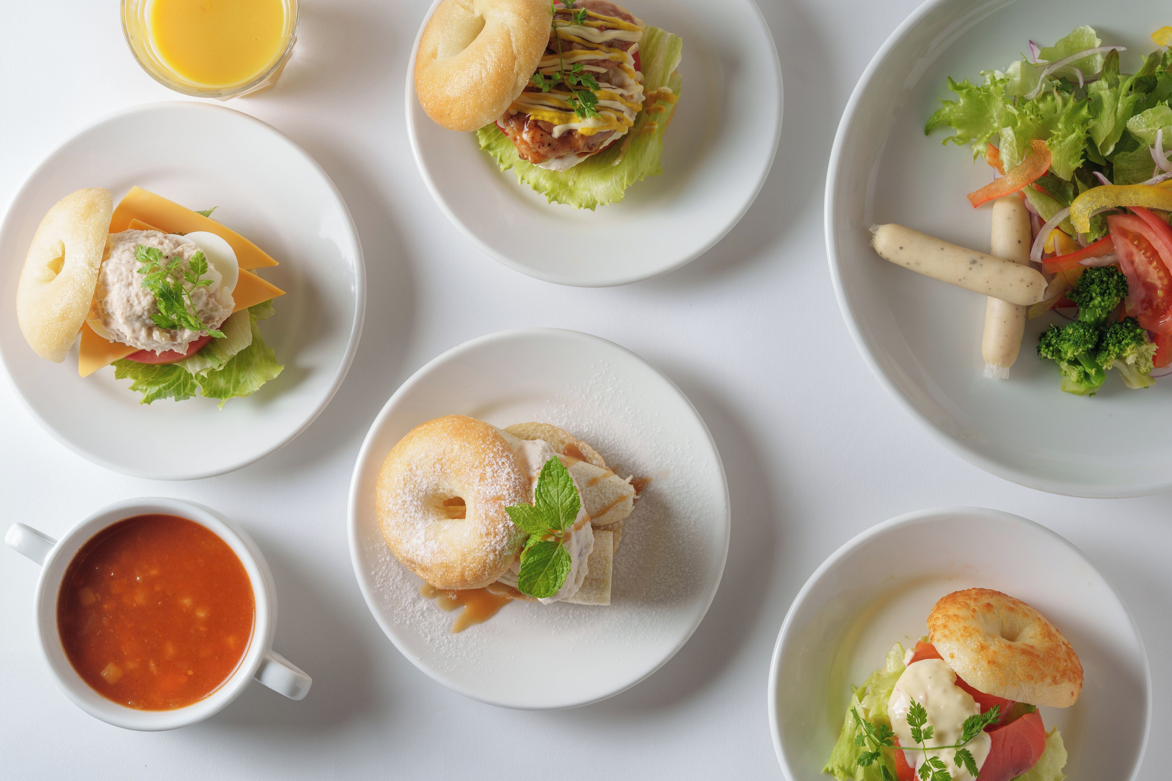 daily buffet breakfast (jpy 1200 per person)