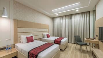 Standard Deluxe Room | Memory foam beds, in-room safe, individually decorated