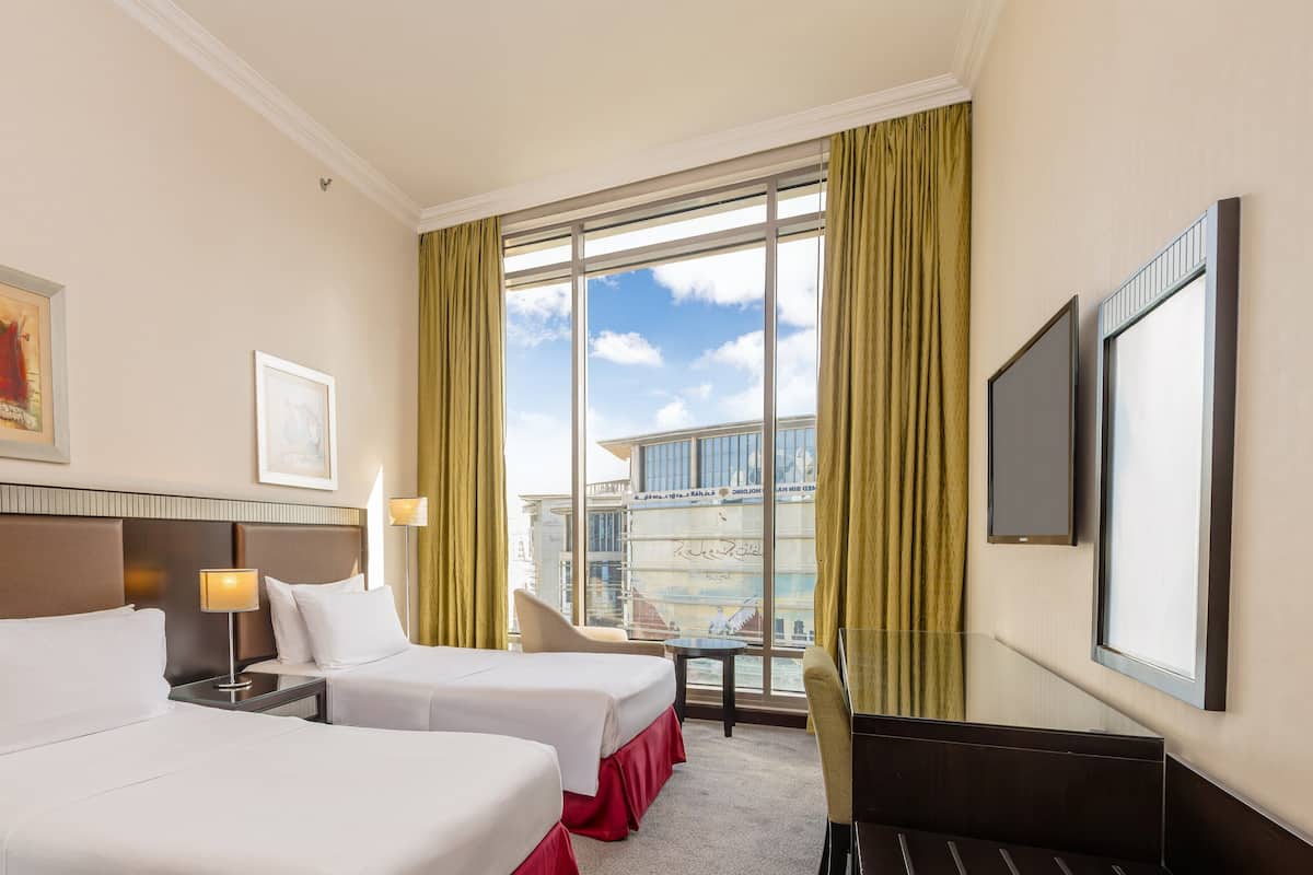 Premium kamer, 2 eenpersoonsbedden | 1 slaapkamer, luxe beddengoed, Select Comfort-bedden, een minibar