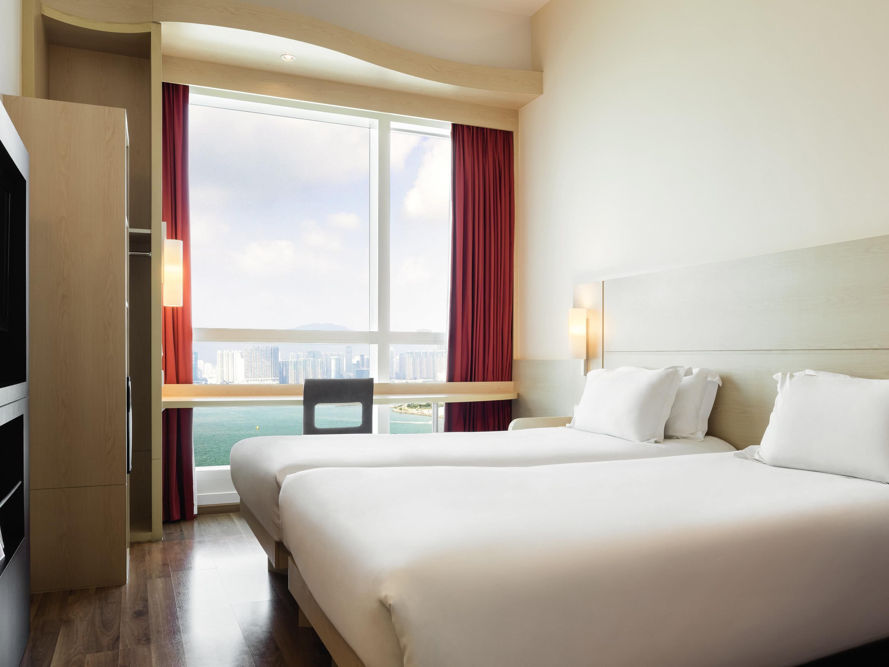 In-room safe, desk, laptop workspace, blackout drapes