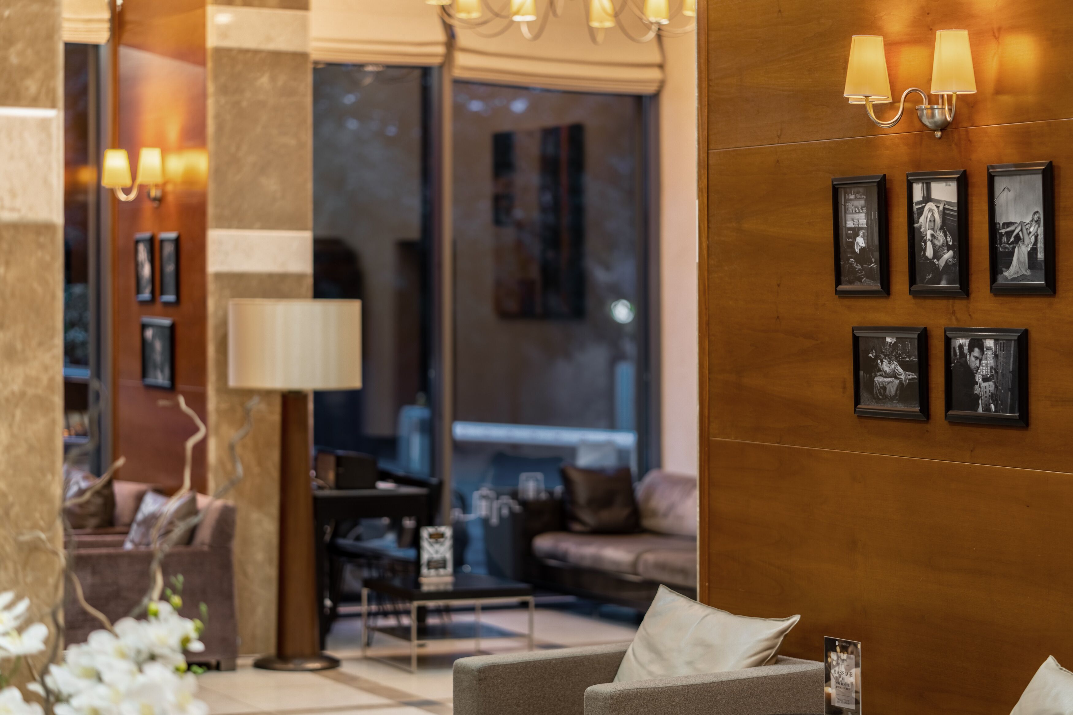 Sitzecke in der Lobby