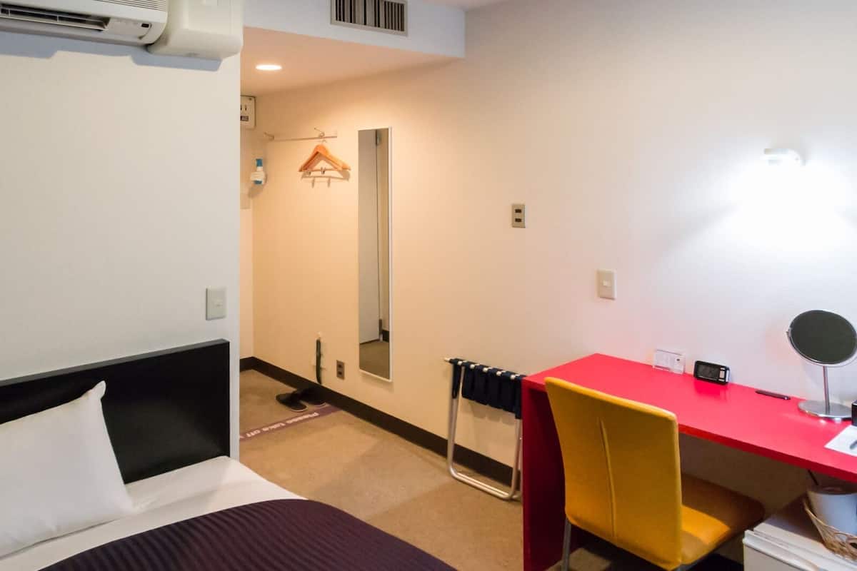 Semi Double Room, Non Smoking | Down comforters, desk, blackout drapes, WiFi (free)