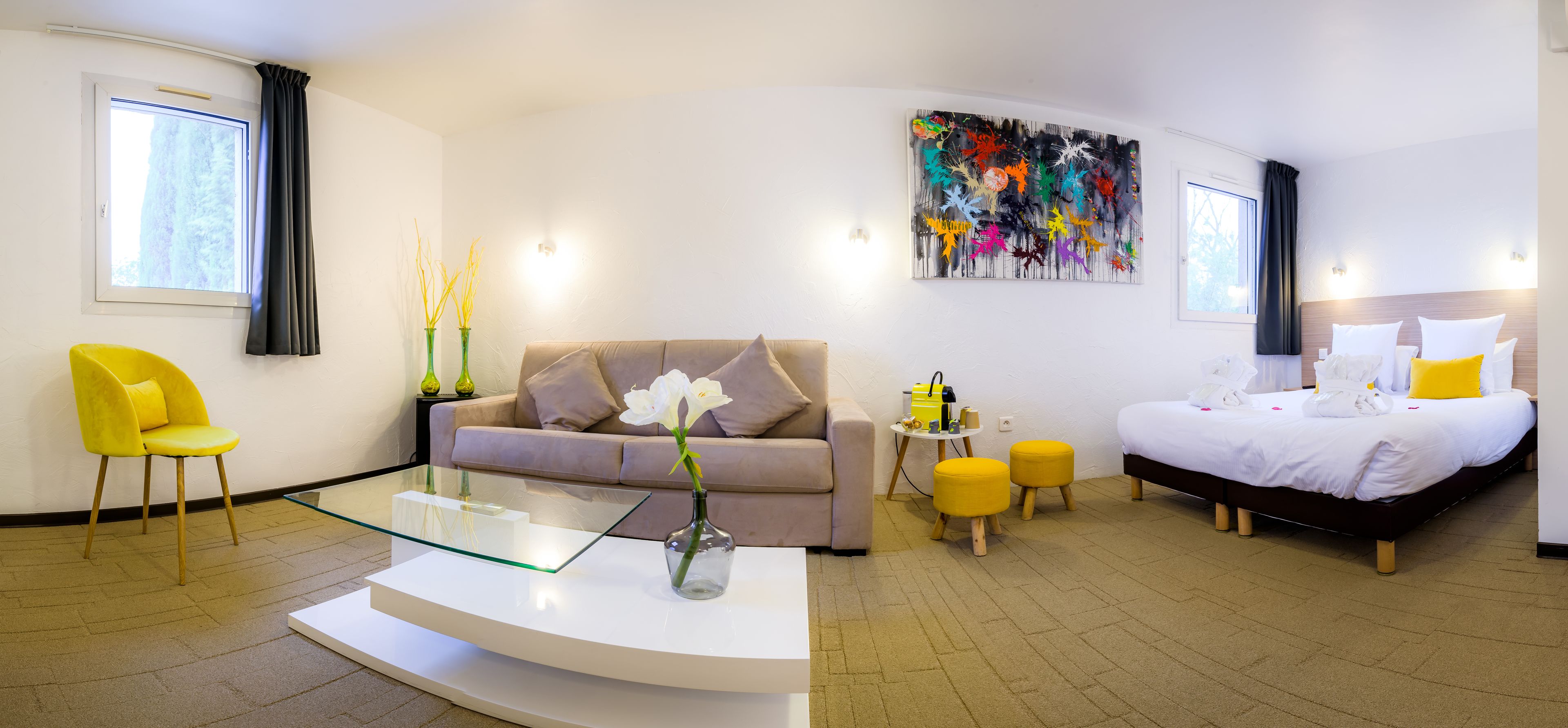 double room (privilège) | premium bedding, minibar, desk, soundproofing