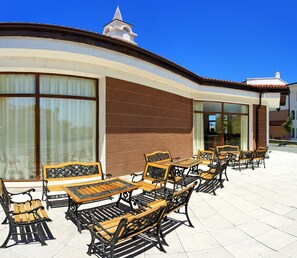 Terrace/patio - Sunrise Club Apart Hotel (Ravda)