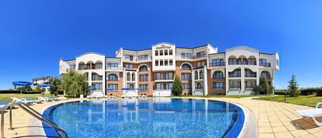 Fassade der Unterkunft