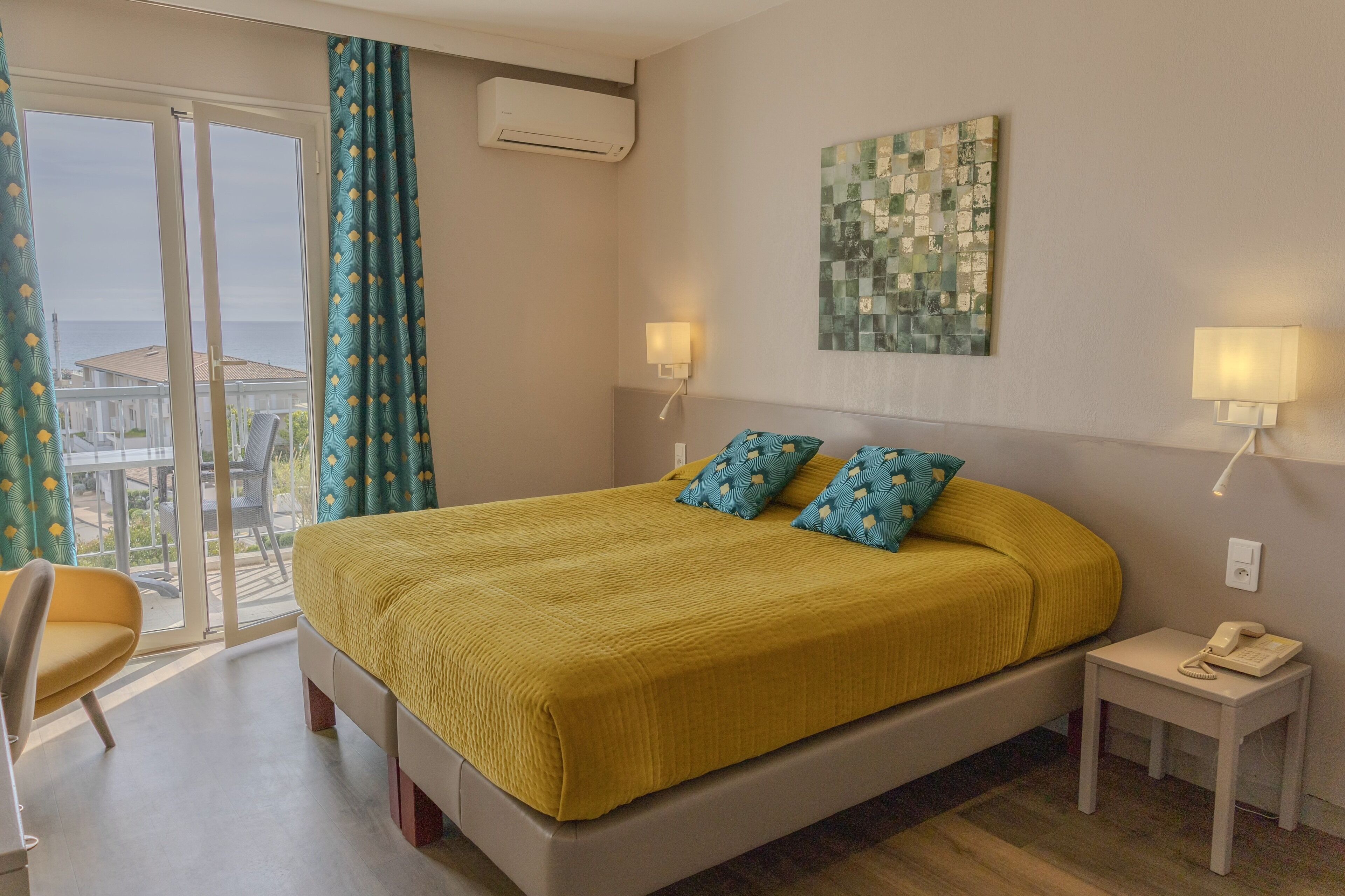superior room, sea view | desk, blackout curtains, soundproofing, iron/ironing board