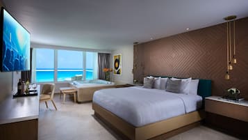 Ropa de cama de alta calidad, edredón y artículos del minibar gratis