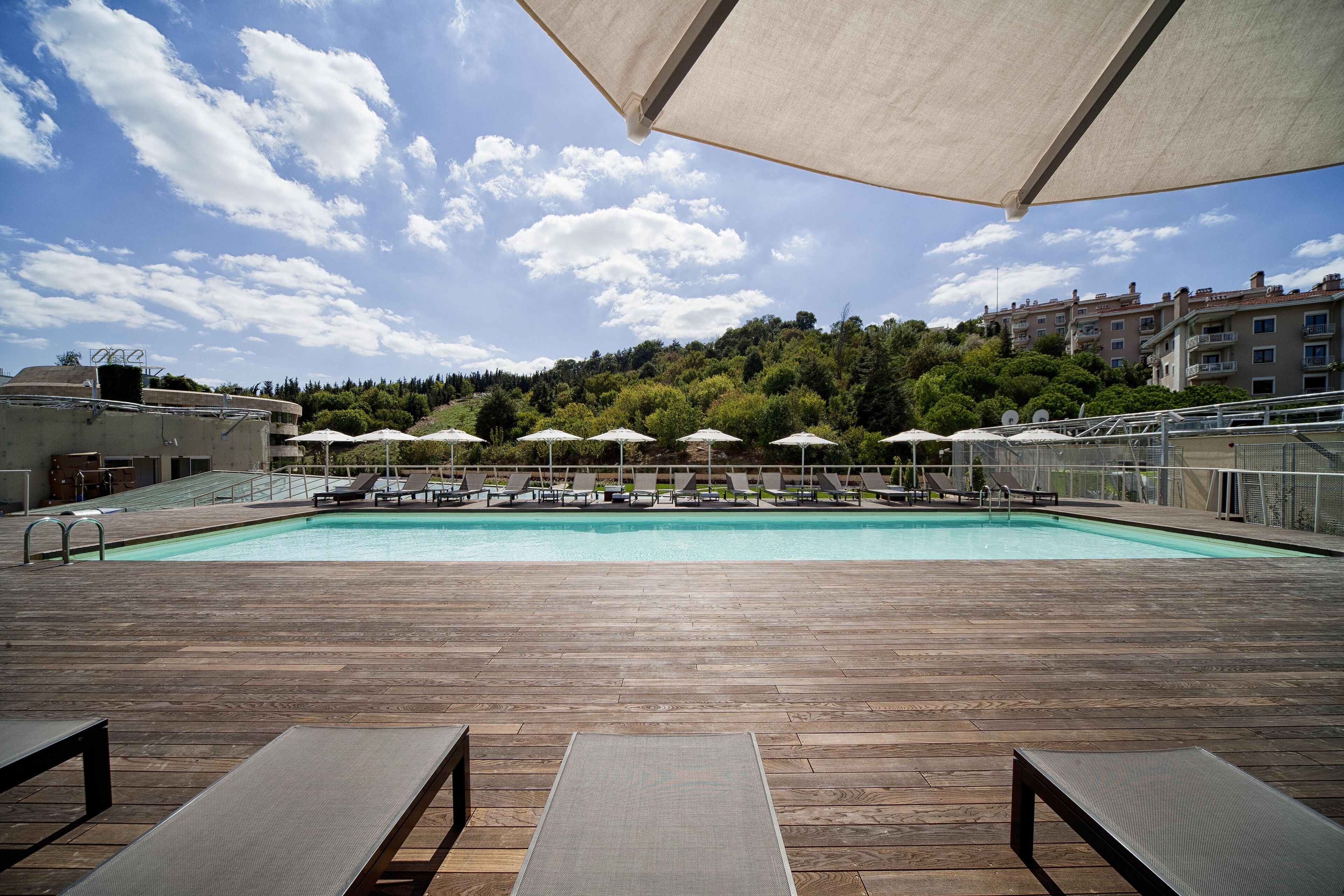 Seasonal outdoor pool