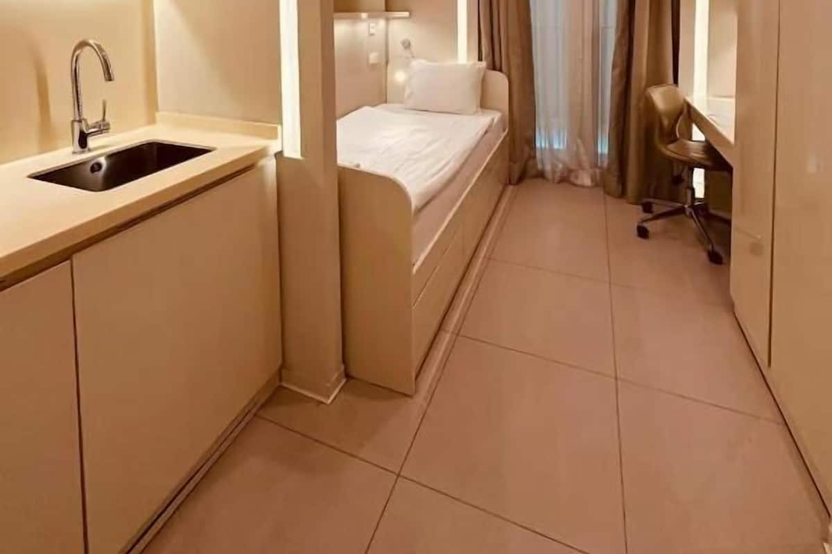 Biancheria da letto di alta qualità, una cassaforte in camera