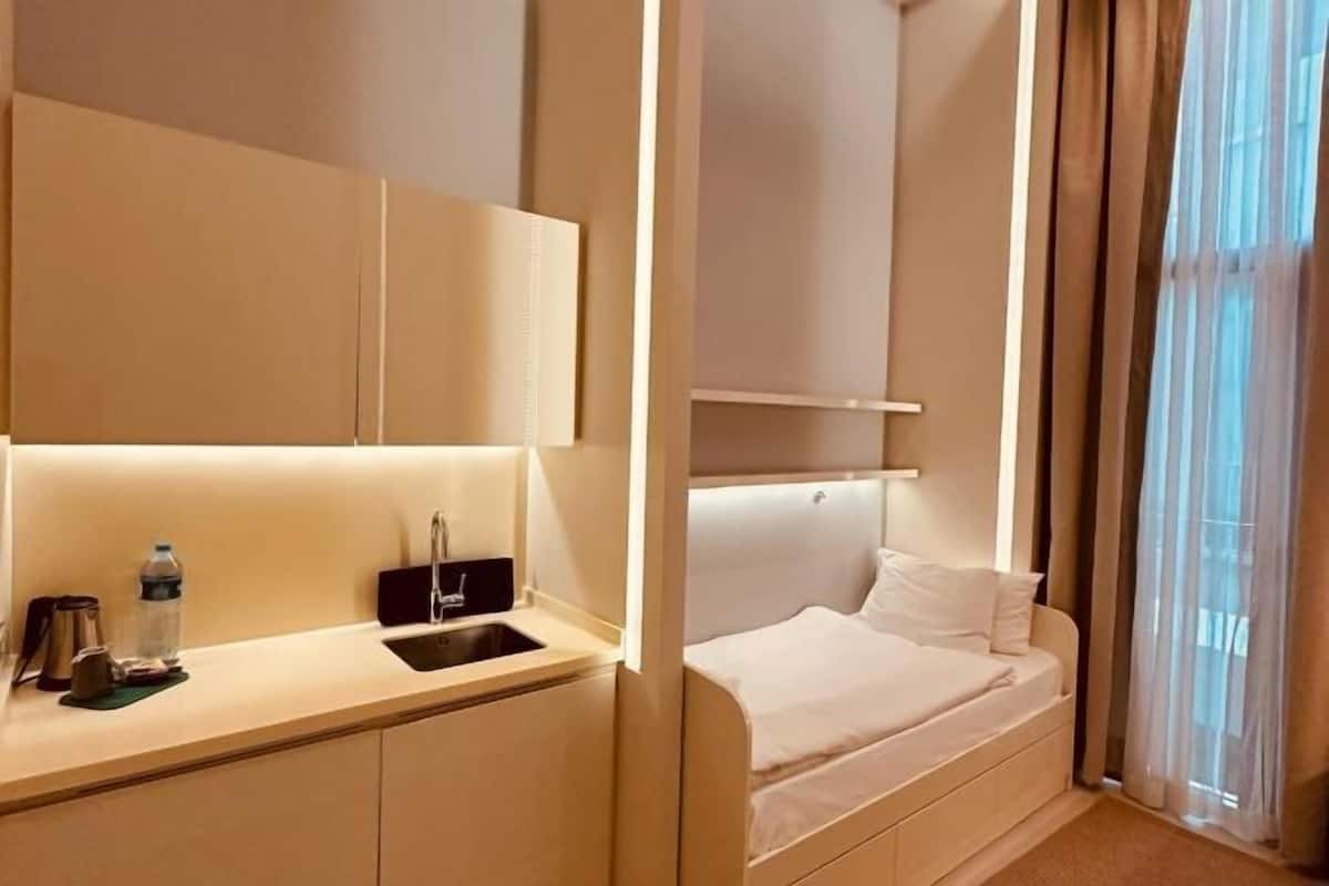Biancheria da letto di alta qualità, una cassaforte in camera