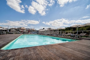 Seasonal outdoor pool