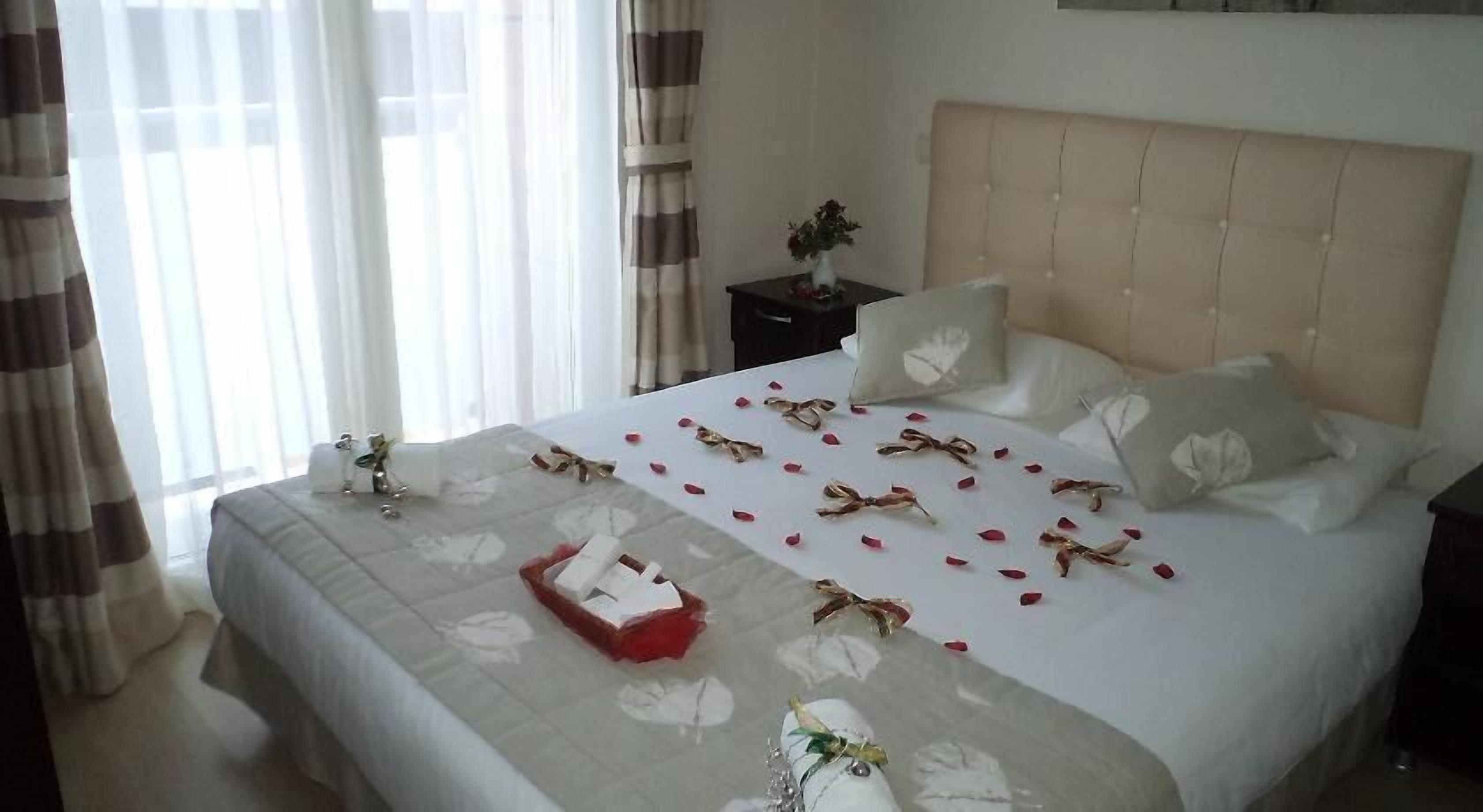 memory-foam beds, minibar, laptop workspace, blackout curtains