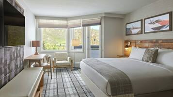 1 slaapkamer, luxe beddengoed, pillowtop-bedden, een kluis op de kamer