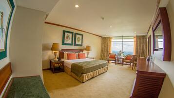 Habitación Deluxe con 1 cama matrimonial o 2 individuales, 1 habitación, vista a la montaña | 1 habitación, sábanas de algodón egipcio y ropa de cama de alta calidad