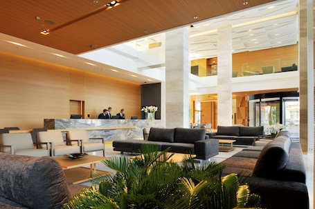 Lobby. Radisson Blu Plaza Hotel Ljubljana