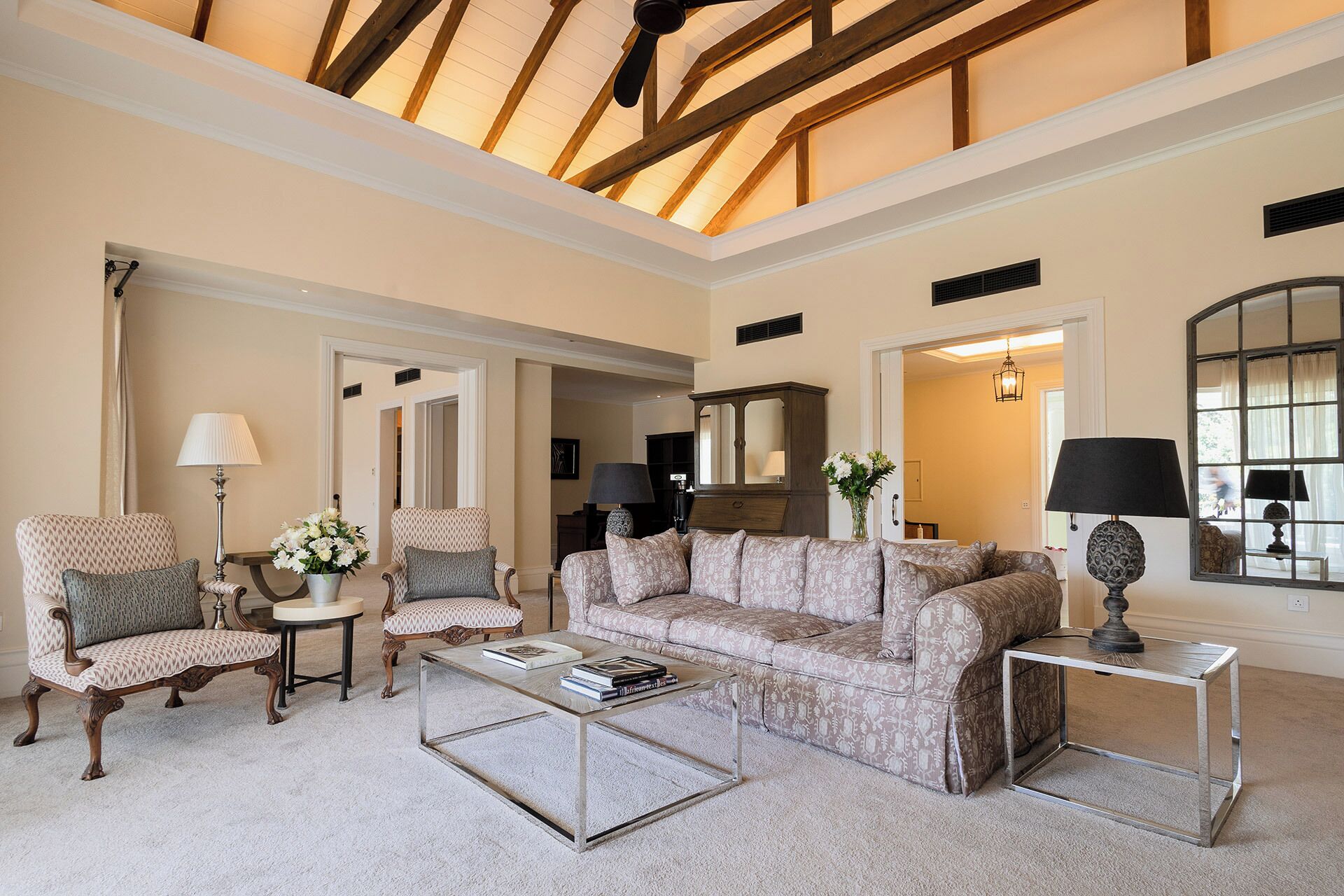 hemingway suite | living area | led tv, dvd player