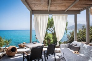 Terrace/patio - Skajado Cottages & Apartments (Hersonissos)
