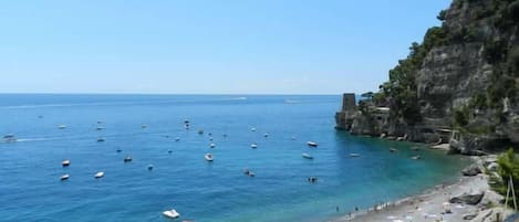 Private beach, beach towels, 5 beach bars