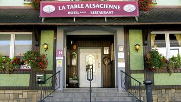 Entrée de l’hébergement
